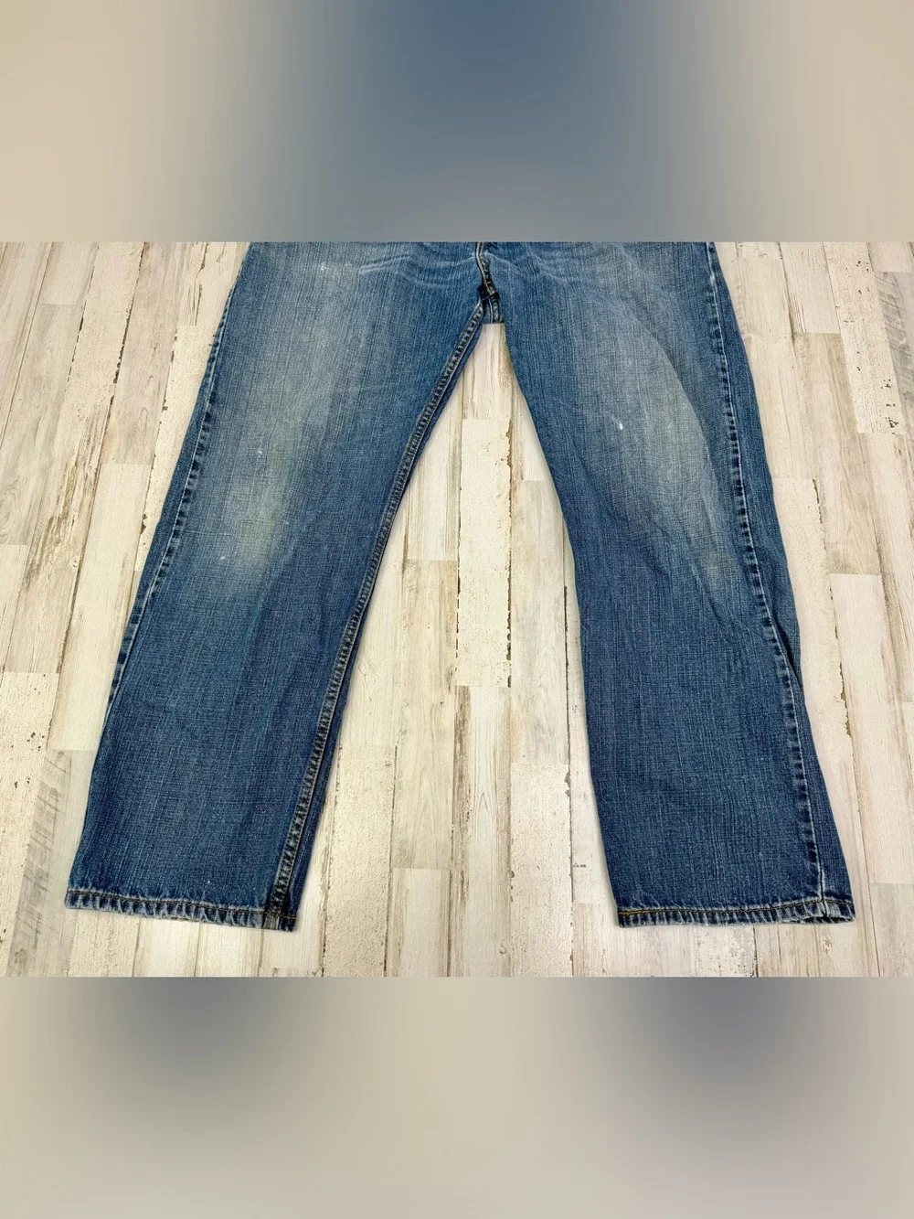 Vintage Levis 505 Pants Jeans Men 40x30 Denim Stretch Blue Straight